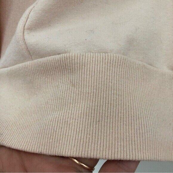 Roots Canada S Light Pink Blush Crewneck Sweatshirt top small - Picture 13 of 14